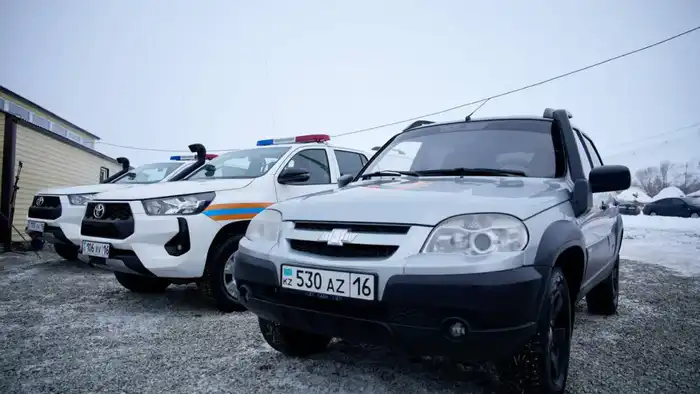 В районе Улкен Нарын открыт добровольный пожарный пост (7)