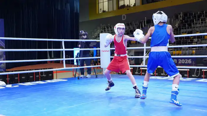 Чемпионат по боксу среди юношей в Уральске Павлодаре