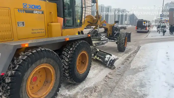 Более трех миллионов кубометров снега вывезли из Астаны с начала зимнего сезона (5)