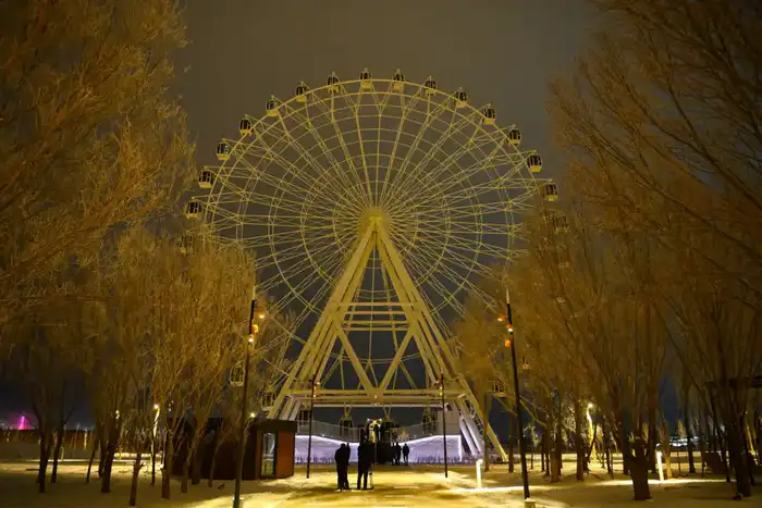 Глава региона ознакомился с ходом реконструкции Президентского парка (2)