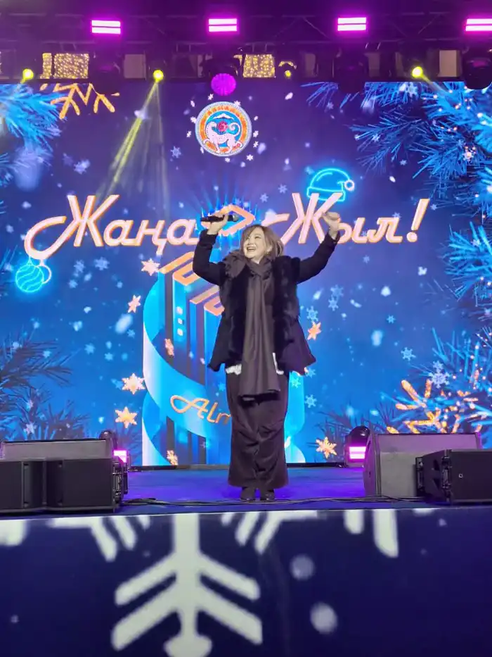 В Алматы на площади Астана начался главный новогодний концерт мегаполиса (4)
