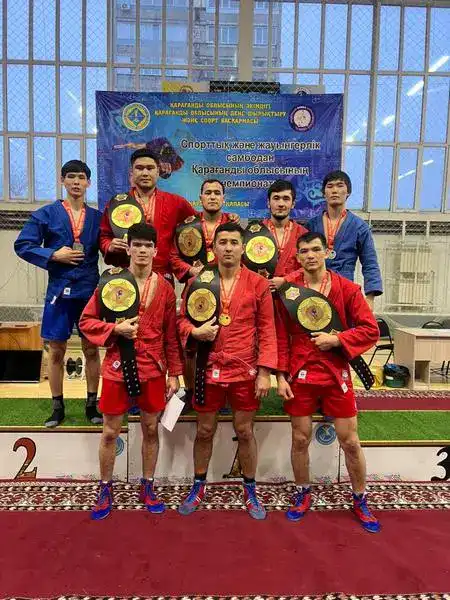 Карагандинские самбисты готовятся к чемпионату Казахстана (2)