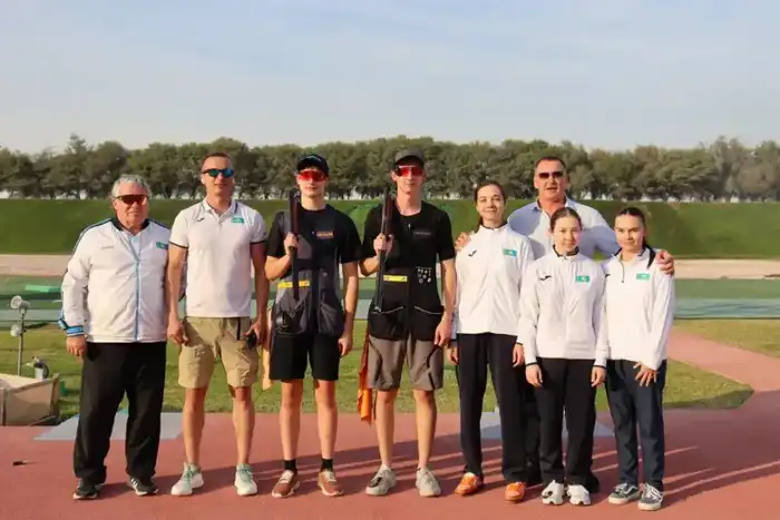 Столичный стрелок завоевал золото и бронзу на чемпионате Азии по стендовой стрельбе (4)