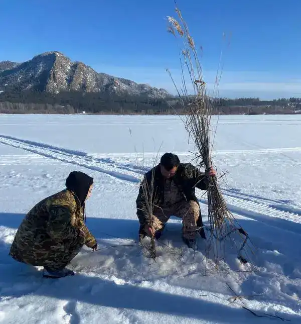 На водоёмах Каркаралинского нацпарка идут зимние аэрационные работы (4)