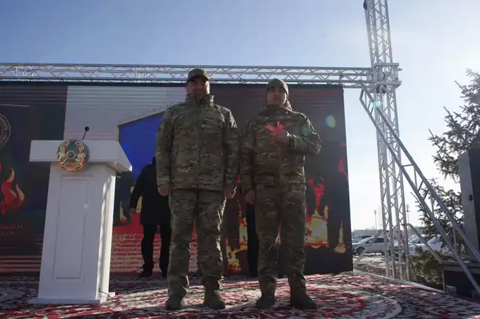 В селе Кеген открылось новое пожарное депо для защиты 34 населённых пунктов (7)