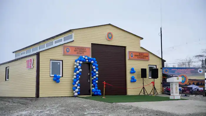 В районе Улкен Нарын открыт добровольный пожарный пост (10)