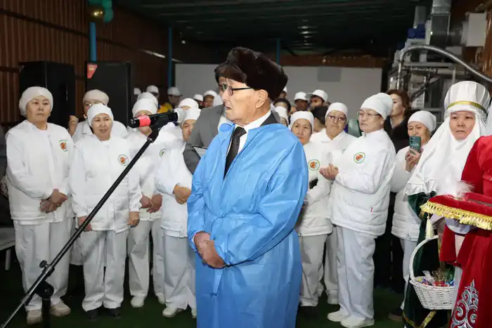 В Жанаозене открыли новый цех по производству сублимированного верблюжьего молока Павлодаре