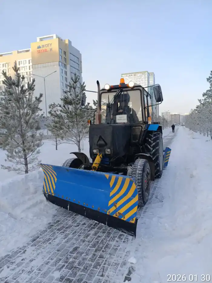Астана активно очищает улицы от снега: вывезено более 3 миллионов кубометров Павлодаре