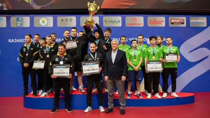 Ермаганбет Булекпаев возглавил ракету настольного тенниса Карагандинской области в стремлении к новым высотам Павлодаре