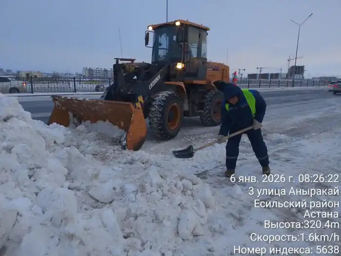 В Астане для очистки города от снега задействовано более 1 800 единиц спецтехники (10)
