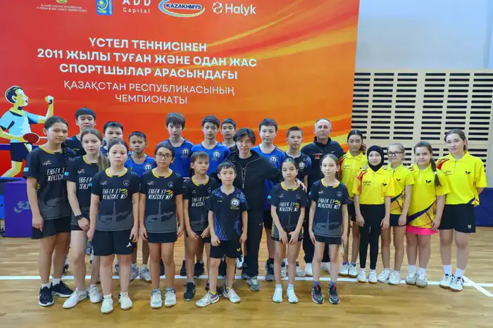 В области Ұлытау стартовал республиканский чемпионат по настольному теннису (4)