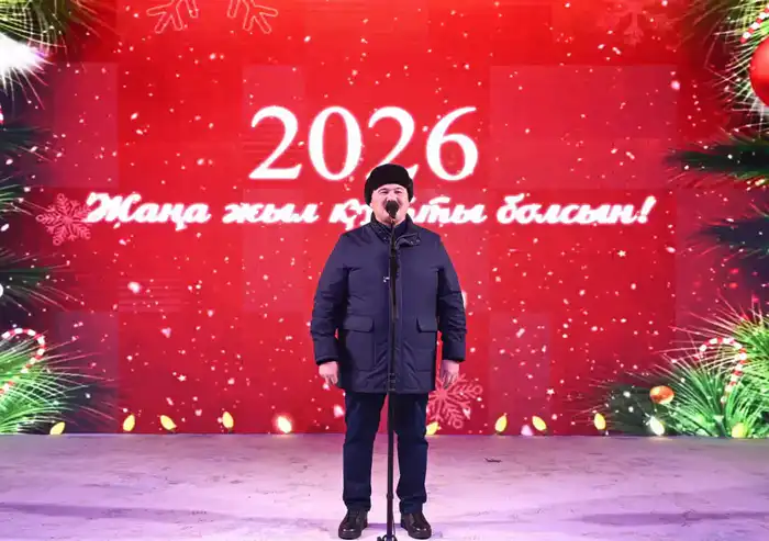 Поздравление жителей Кызылорды с Новым годом от Акима области Нурлыбека Налибаева Павлодаре