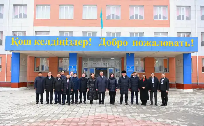Современная школа открыта в отдаленном селе Кызылординской области в рамках международного образовательного проекта Павлодаре