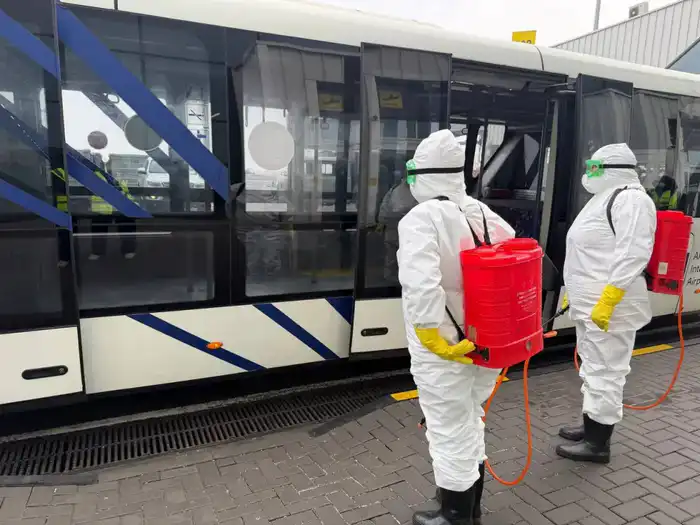 В аэропорту Алматы отработали меры реагирования на случай выявления вируса Нипах (3)