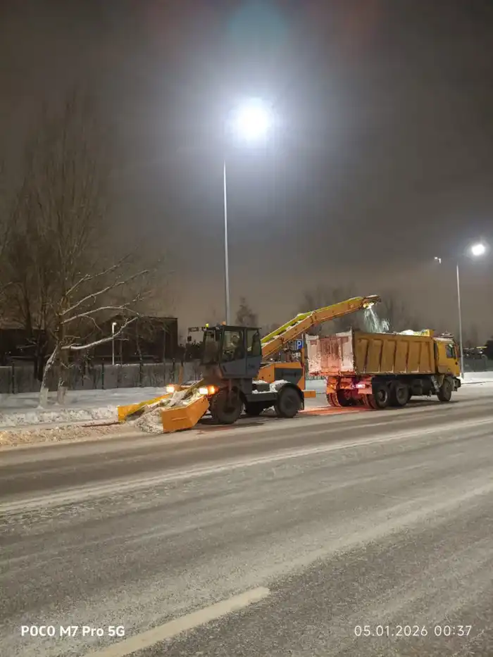 Астана: вывезено более 1,6 млн кубометров снега в рамках зимней уборки Павлодаре