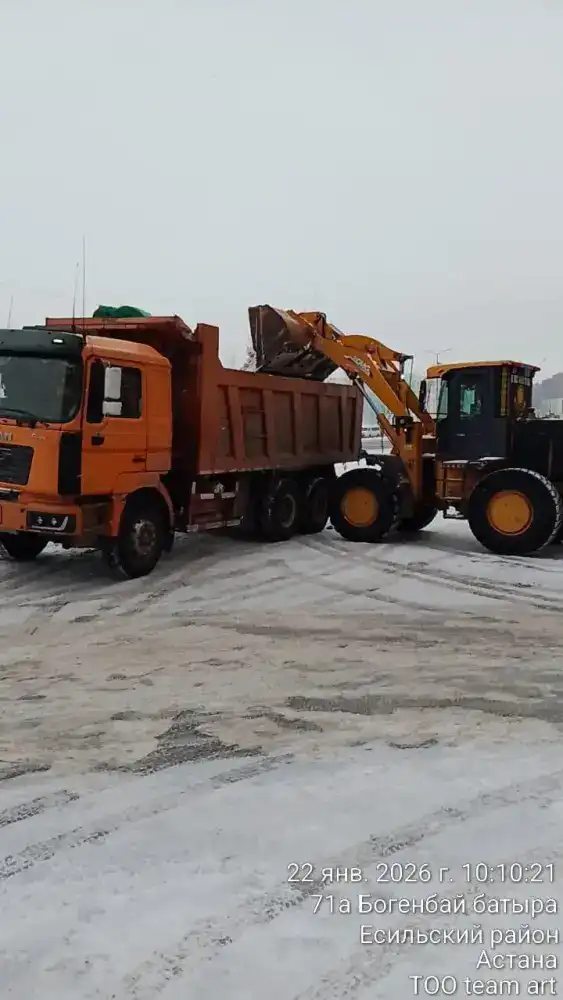 Астана вывезла более трех миллионов кубометров снега с начала зимнего сезона Павлодаре