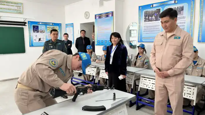 Патриотическая акция Министерства обороны Казахстана: вовлечение молодежи в военное служение на юге страны Павлодаре