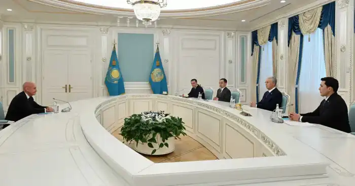 Касым-Жомарт Токаев обсудил с президентом FIS перспективы развития лыжного спорта в Казахстане Павлодаре