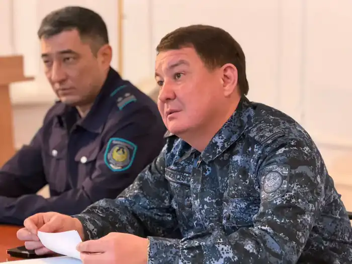 Заместитель председателя Комитета уголовно-исполнительной системы Рустем Карибаевич Тунгышбаев посетил Атыраускую область с рабочим визитом. (2)
