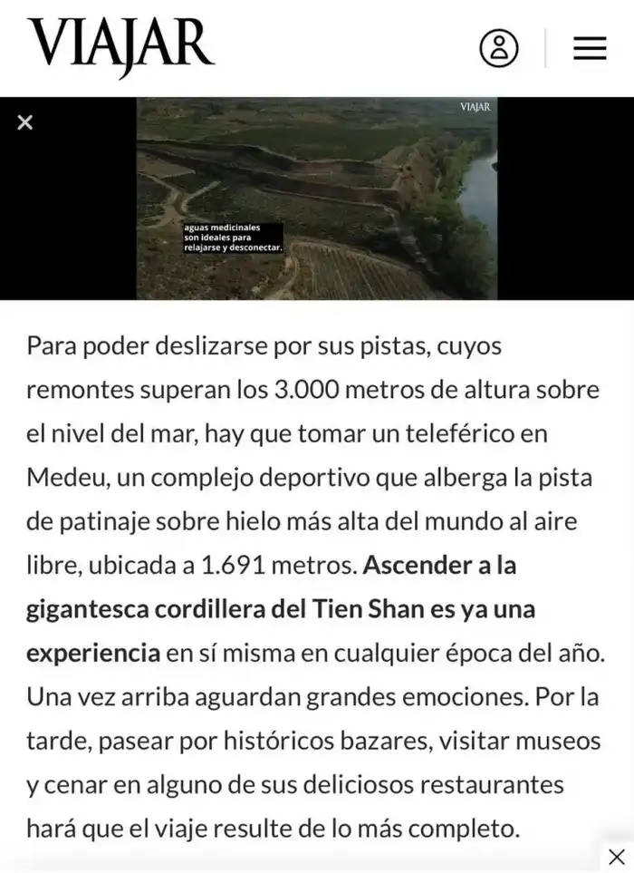 Алматы уникальный горный город по версии испанского журнала Viajar Павлодаре