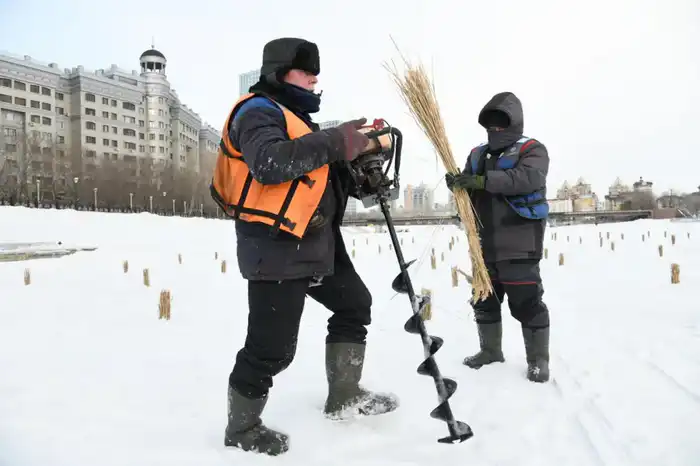 Работы по сохранению биоразнообразия в реке Есиль проводят в Астане (3)