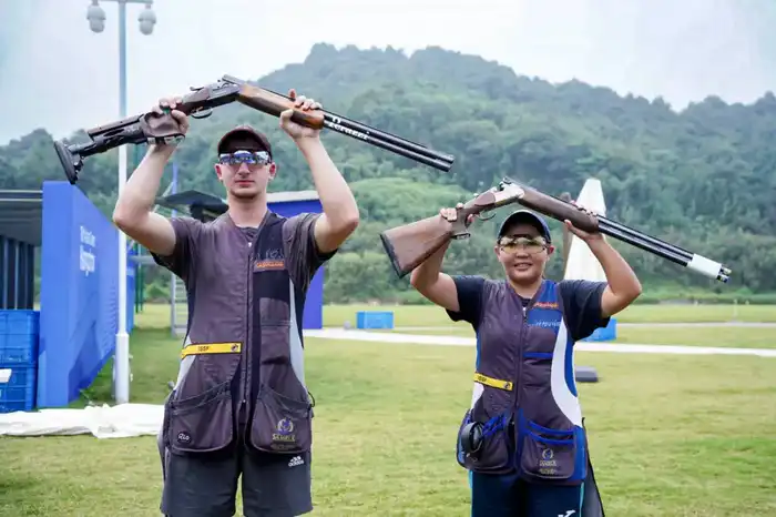 Бронзовая медаль Казахстана по стендовой стрельбе на чемпионате Азии в Дохе Павлодаре