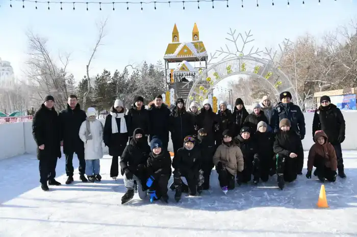 Обучение правопорядку через игру: школьники участвуют в стартах в парке Ататюрк Павлодаре