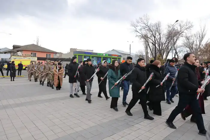В Таразе почтили память Динмухамеда Кунаева (6)