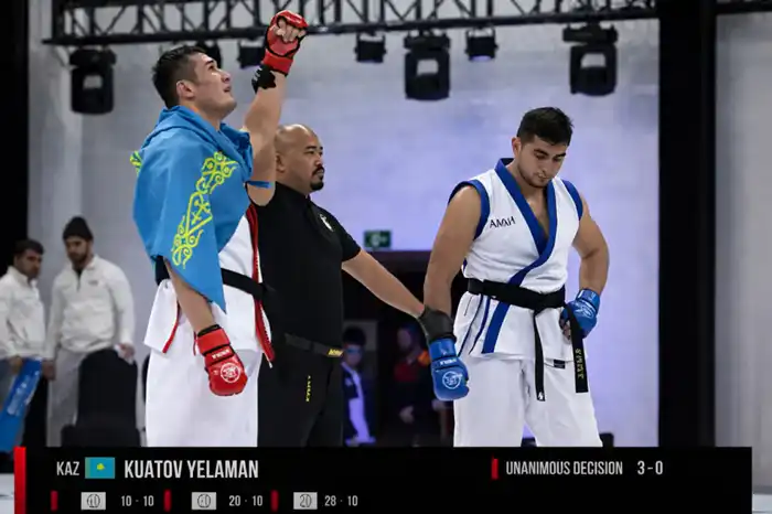 Золотая победа: казахстанский воин завоевал вершину чемпионата Азии по смешанным единоборствам Павлодаре