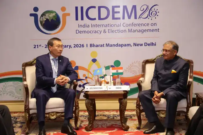Делегация ЦИК Казахстана приняла участие в международной конференции по вопросам управления выборами в Индии (3)
