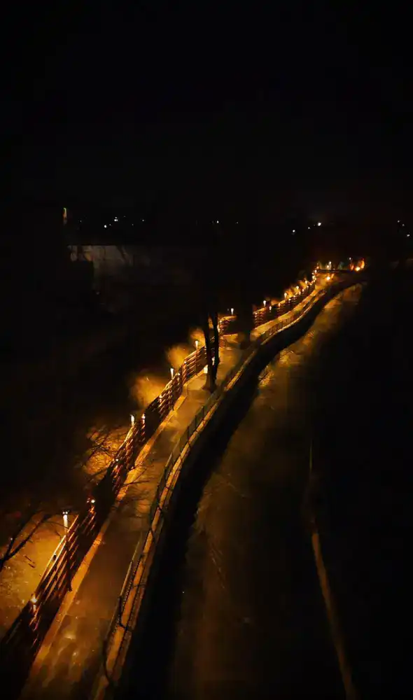 Новая зона для прогулок на берегу реки в Алатауском районе Алматы Павлодаре