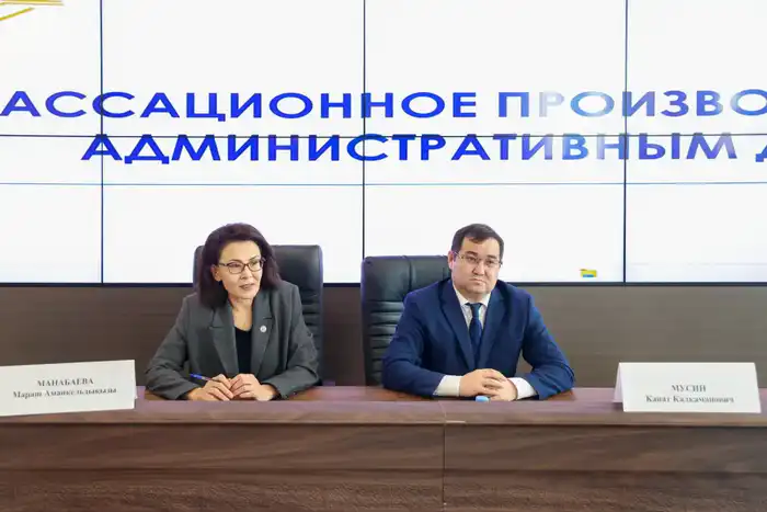 Магистранты Академии правосудия при Высшем Судебном Совете приняли участие в выездной лекции в Кассационном суде по административным делам (5)