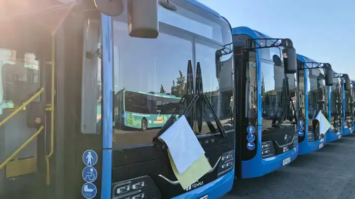 Новые автобусы на пригородные маршруты Караганды Павлодаре