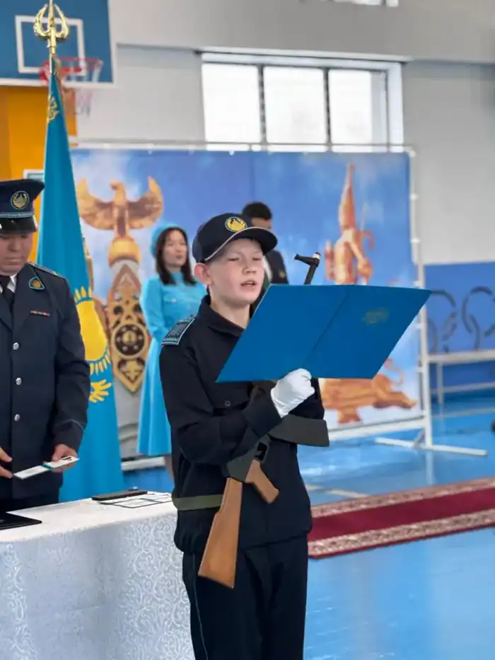 Открытие кадетского класса в Риддере: шаг к патриотическому воспитанию молодёжи Павлодаре