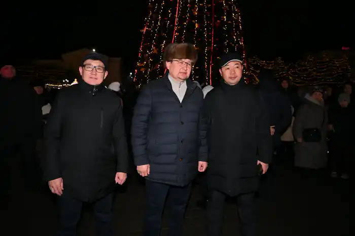 Аким области посетил праздничное мероприятие, посвященное Новому году (10)