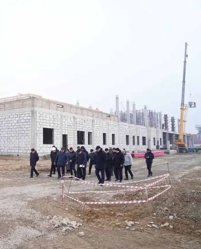 В ТУРКЕСТАНЕ СТРОЯТ СОВРЕМЕННЫЙ ЦЕНТР МАТЕРИ И РЕБЕНКА (4)