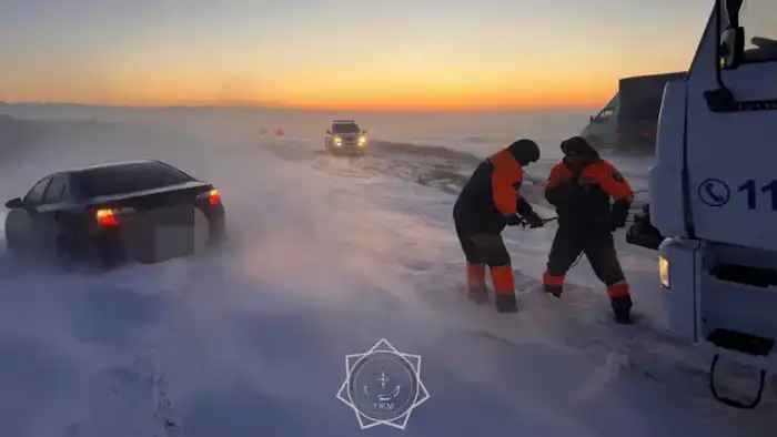 Спасатели Актюбинской области провели 89 операций по спасению людей зимой Павлодаре