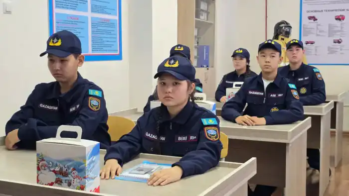 Формирование культуры безопасности и патриотизма у школьников через проект «Юный спасатель» Павлодаре