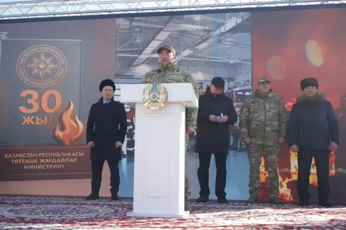 Новое пожарное депо в Кегене для защиты 34 населённых пунктов и 28 тысяч жителей Павлодаре