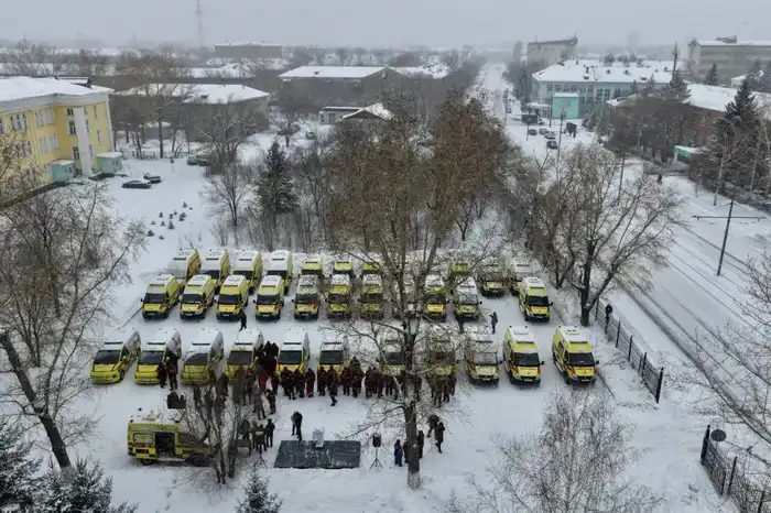 36 новых автомобилей скорой помощи в Восточном Казахстане Павлодаре