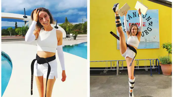 Полёт над досками: Немецкая тхэквондистка Полина Глебова переписала книгу рекордов, разбив 16 барьеров за минуту Павлодаре