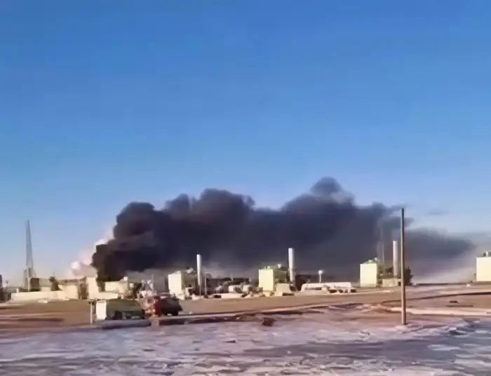 пожар на Тенгизе