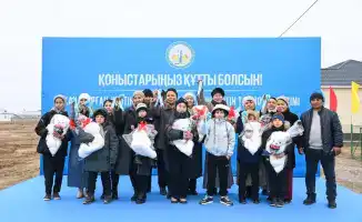 В Жанакоргане 80 семей стали обладателями новых квартир