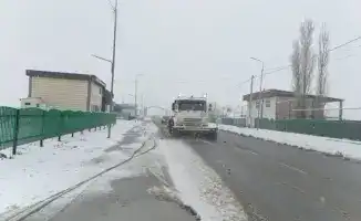 Махтаарал готовится к снегопаду