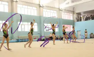 В Усть-Каменогорске проходит чемпионат ВКО по художественной гимнастике, формирующий будущую сборную региона