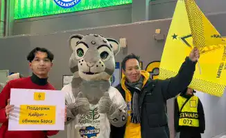 Тазабек радовал болельщиков в Астане