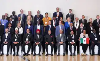 Казахстанская делегация на конференции в Нью-Дели