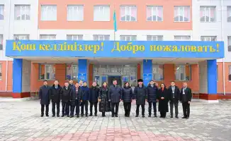 Современная школа открыта в отдаленном селе Кызылординской области в рамках международного образовательного проекта