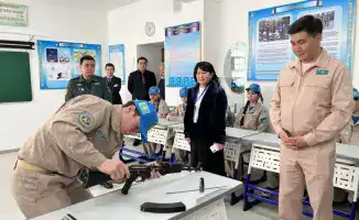 Патриотическая акция Министерства обороны Казахстана: вовлечение молодежи в военное служение на юге страны