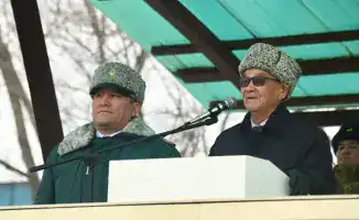 Солдаты Гвардейского гарнизона запустили новый виток верности Родине